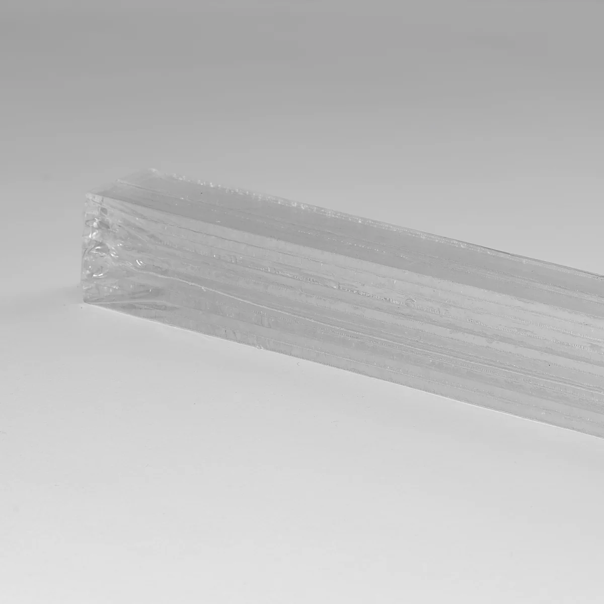 1/2" X 12" Clear Strips - 20 count