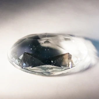 18X25MM OVAL FACETED CLEAR