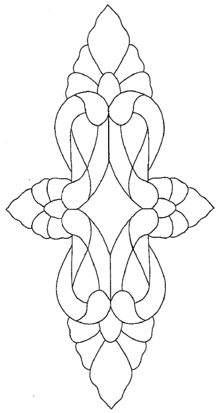 19-3/4'' x 36-1/2'' Bevel Cluster