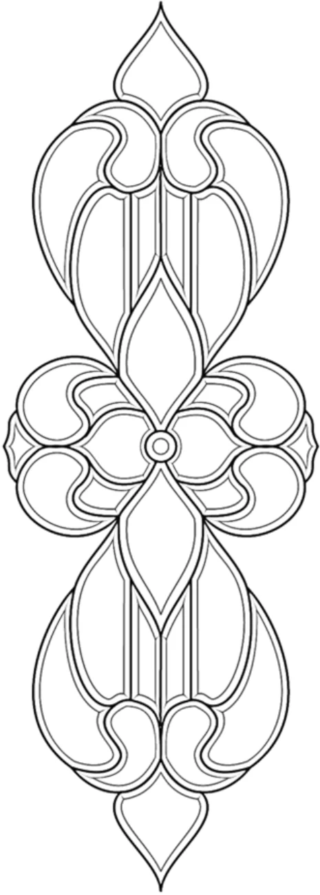 20'' x 56-1/2'' Bevel Cluster