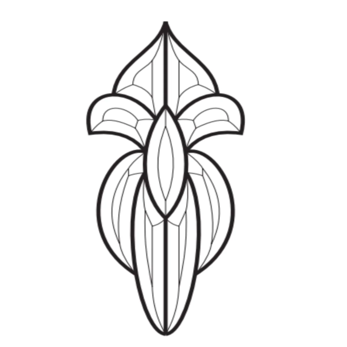 4-1/2'' x 11-1/2" Bevel Cluster