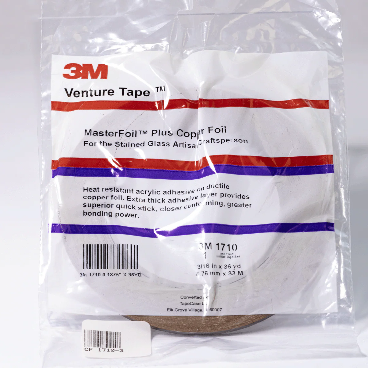 3/16" 1 mil MASTERFOIL PLUS