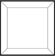 3" Square Bevel -Single