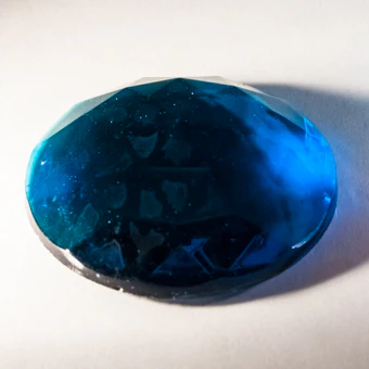 40X30MM OVAL FACETED TURQUOISE