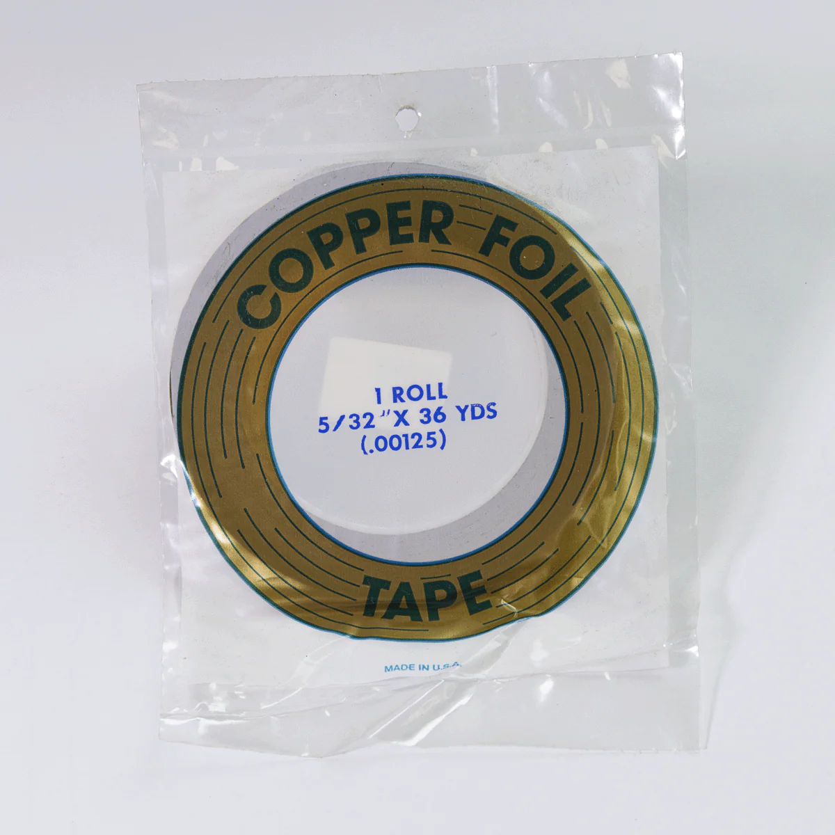 5/32" 1.25mil EDCO COPPER FOIL