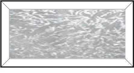 6" X 18" Glue Chip Rectangle Bevel