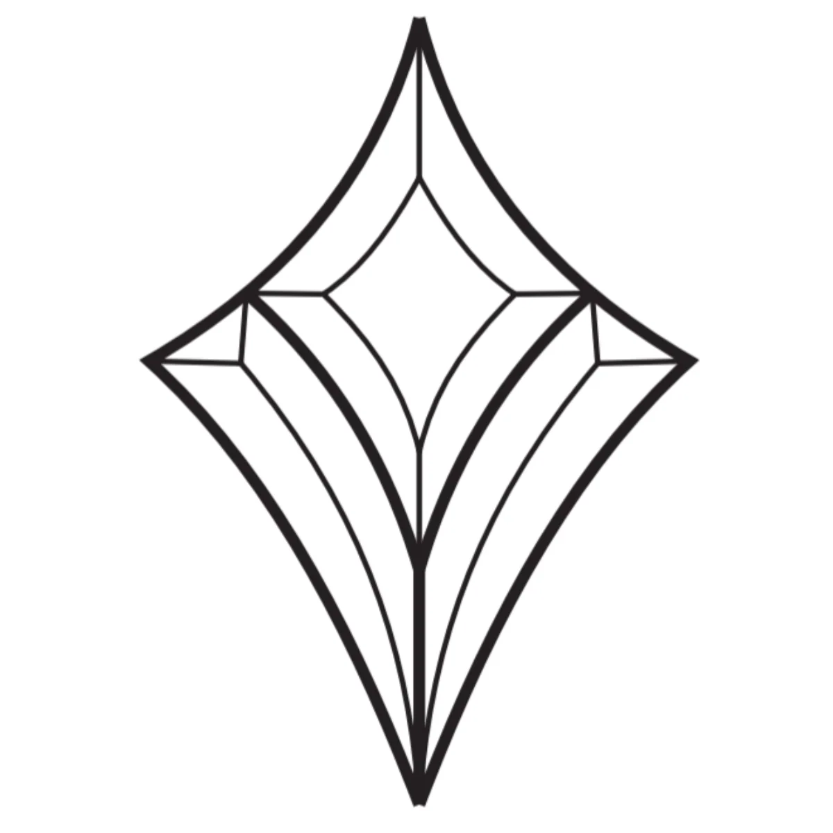 8'' x 5-1/2'' Bevel Cluster