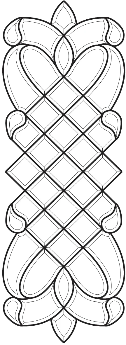 9'' x 26'' Bevel Cluster