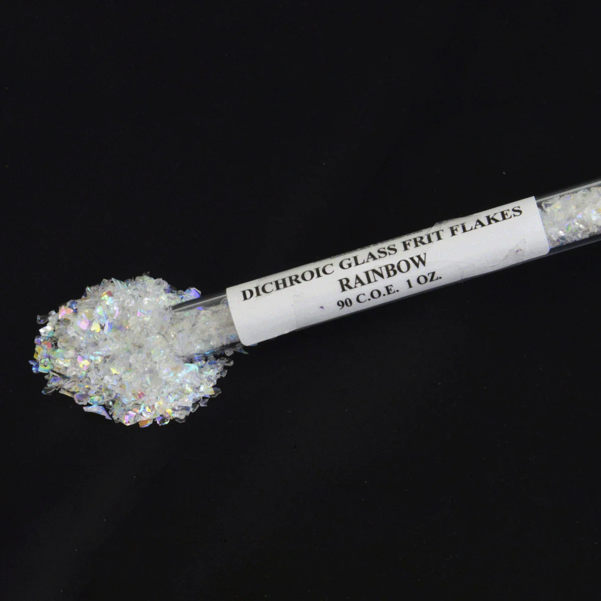 Dichroic Frit Flakes - Clear