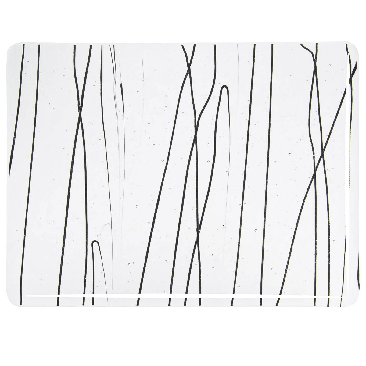 Black Clear Base Collage, 3 mm - 10" square
