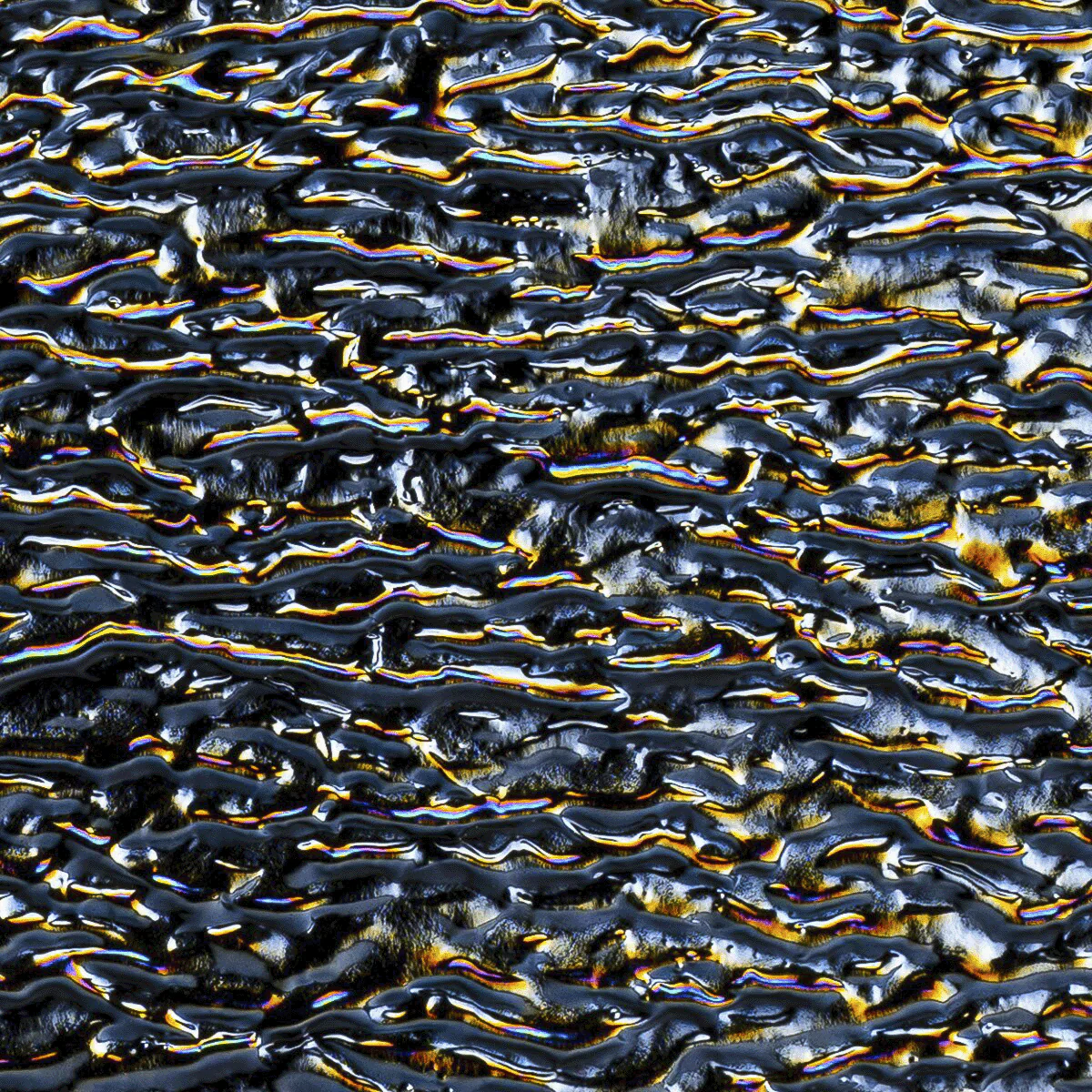 Black Granite Ripple Iridescent, 3mm - Image 2