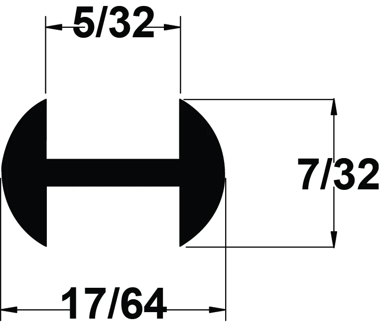LEAD 7/32" (5/32''CH) ROUND H