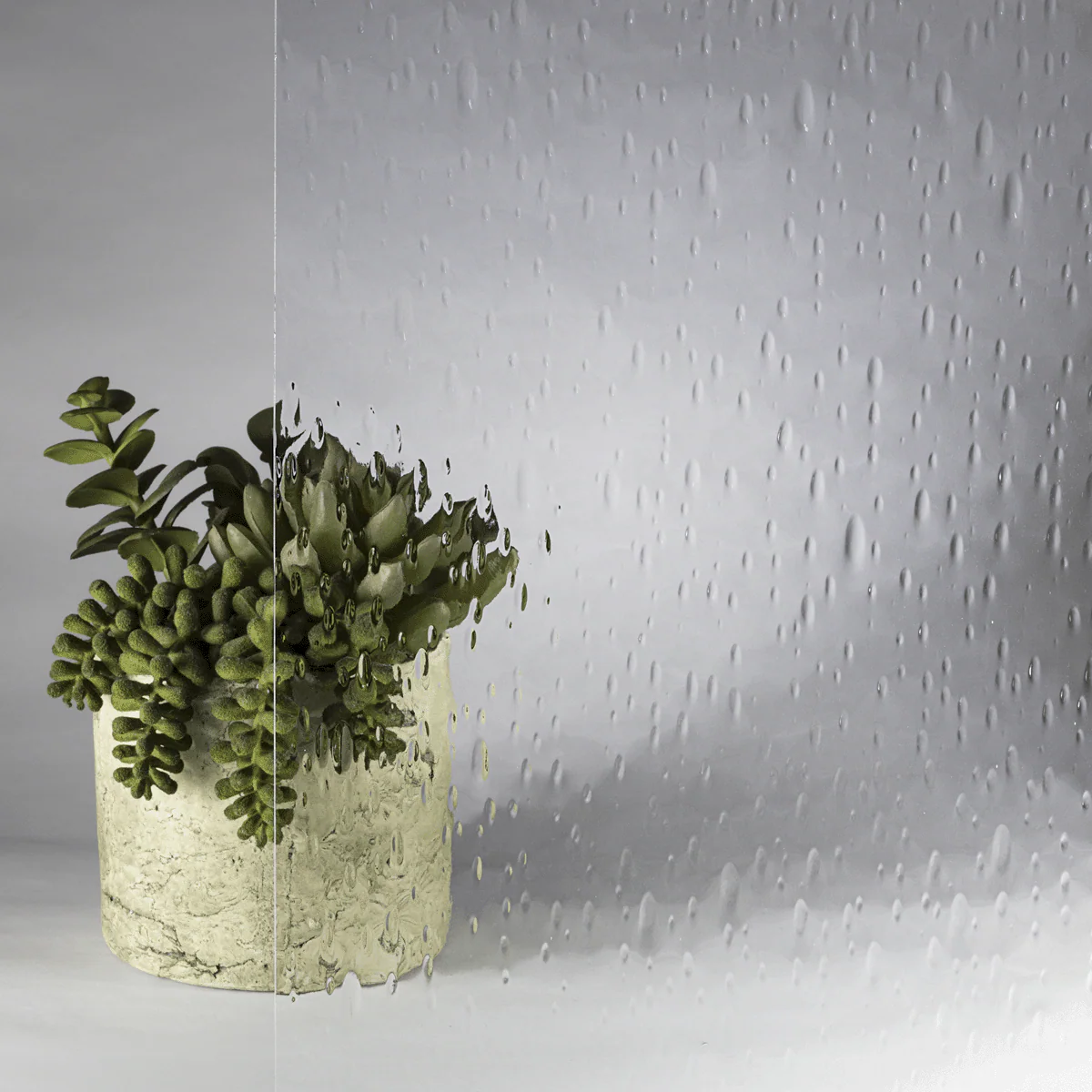 Clear Euro Raindrop