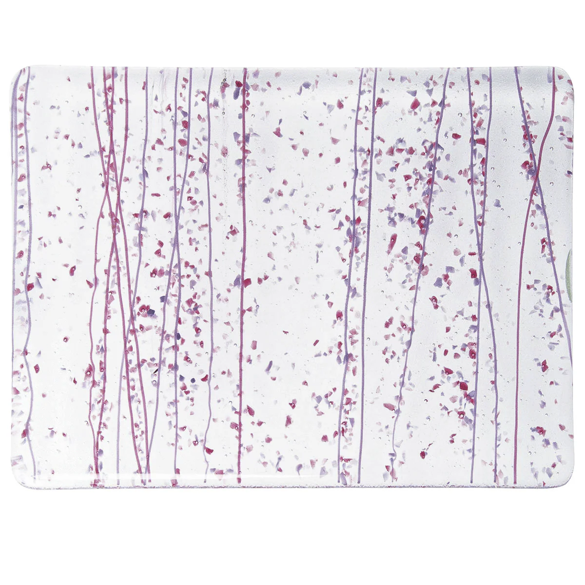 Cranberry and Purple Frit, Cranberry and Purple Streamers, 3 mm