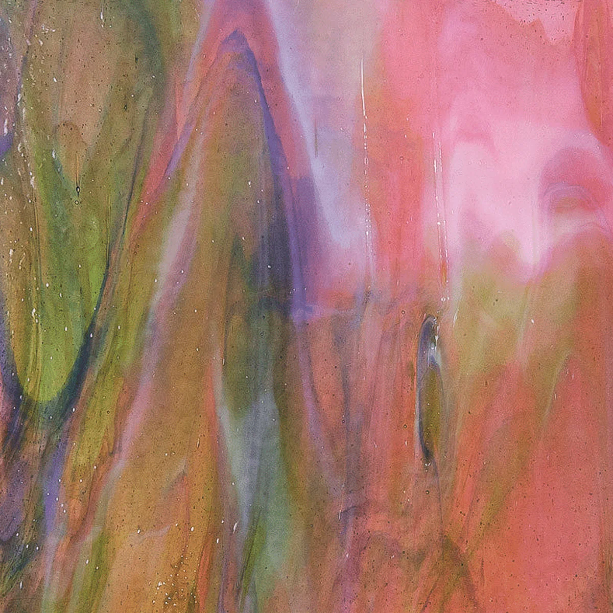 Cranberry Pink Transparent, Royal Blue Transparent, Spring Green Transparent, White Opalescent 3+ Color Mix, 3 mm - Image 2