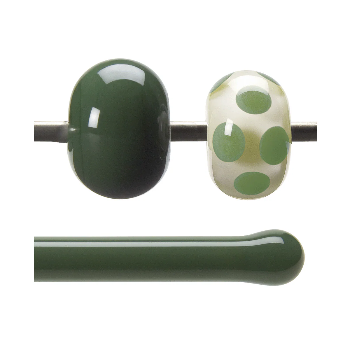 Dark Forest Green Opalescent