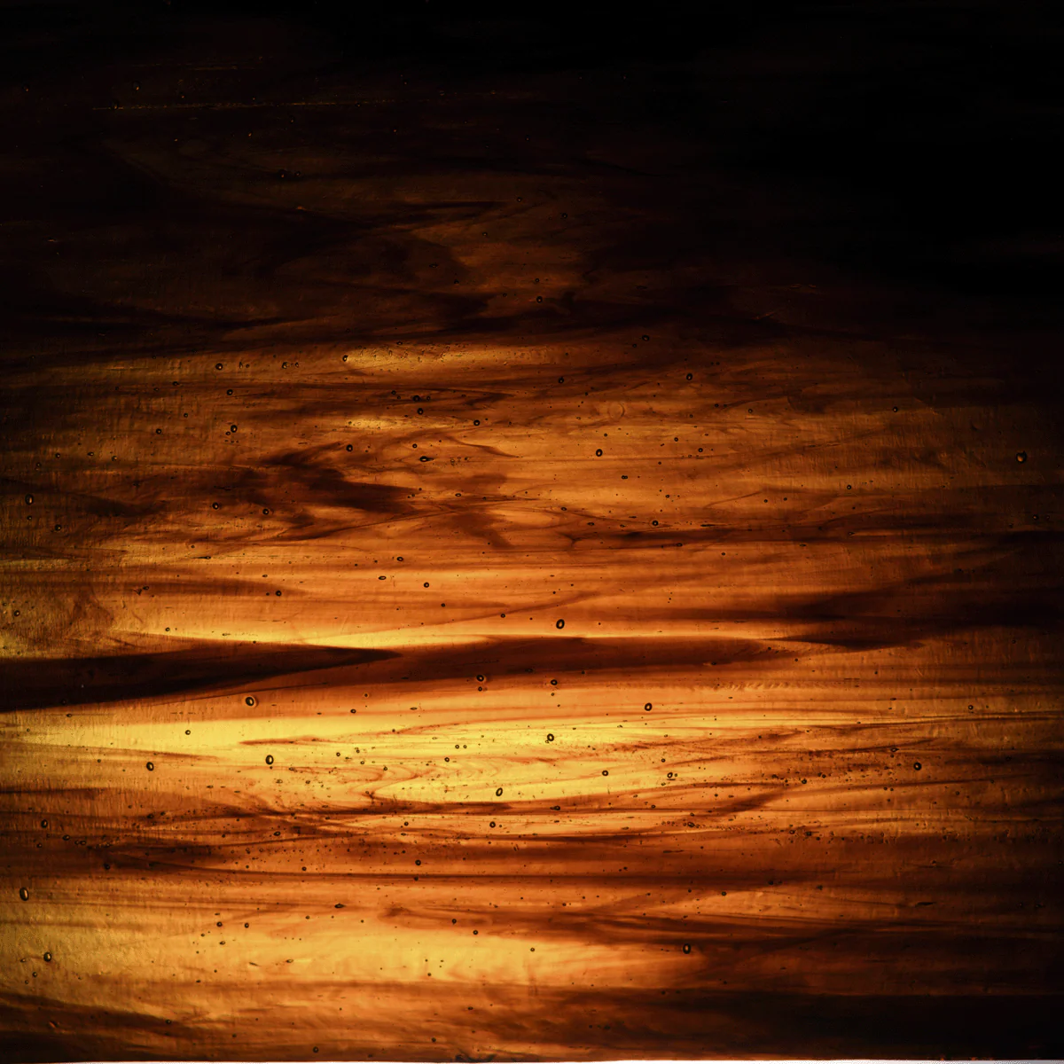 Dark and Light Amber Streaky Granite