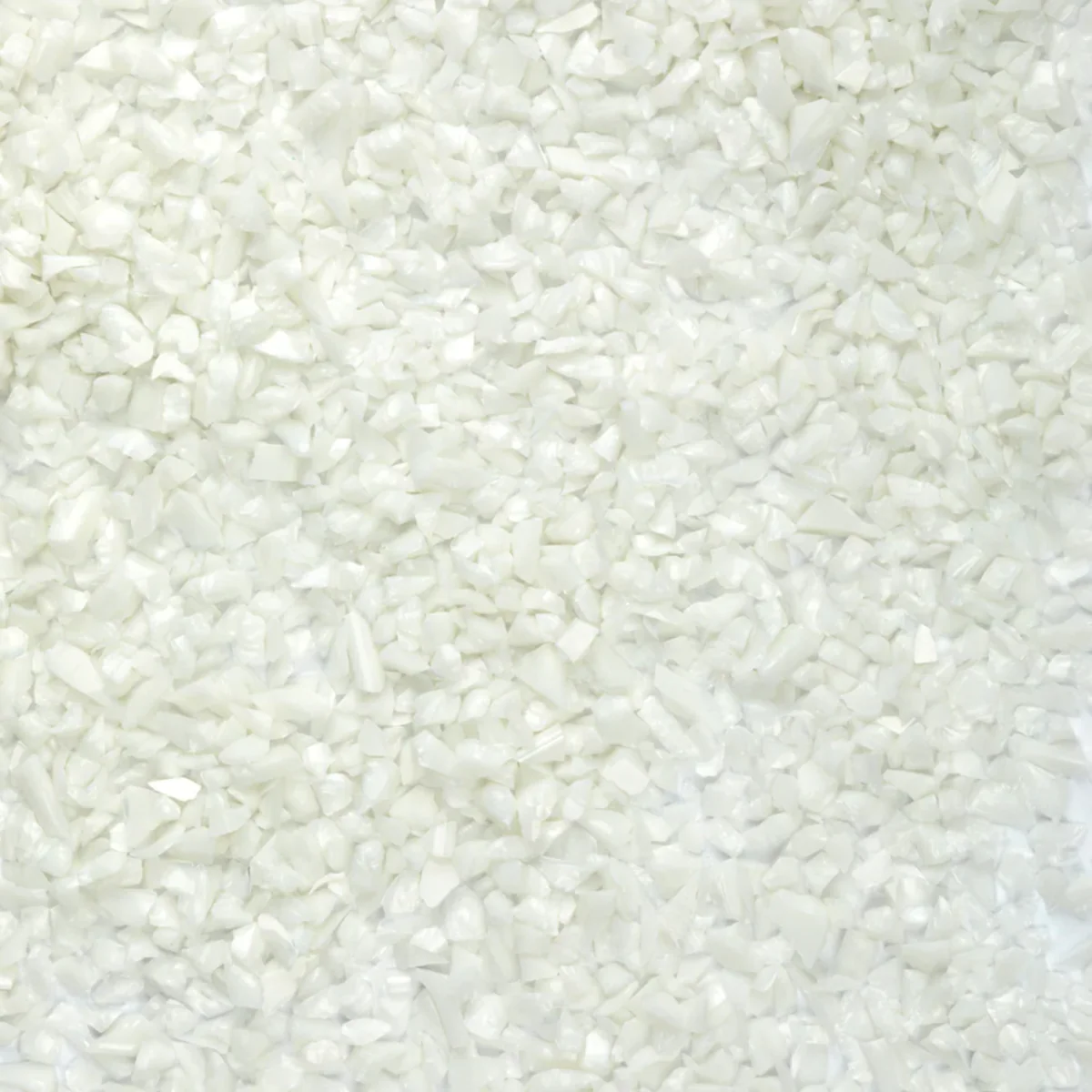 Ivory Opal Mosaic Glass Frit, 8.5 oz
