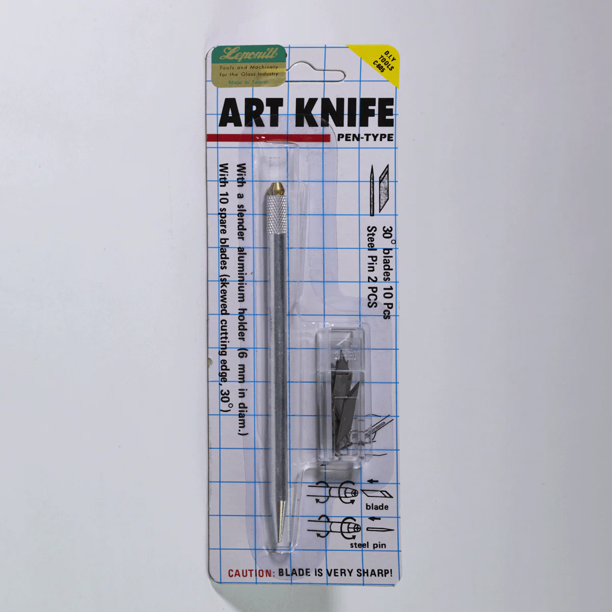 LEPONITT ART KNIFE w/10 BLADES