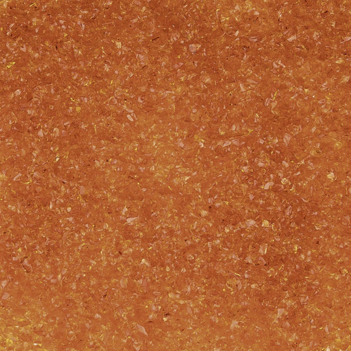Light Orange Transparent Medium Glass Frit, 4 lb.