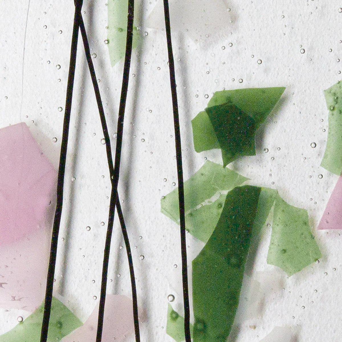 Light Pink, Green, and White, 3 mm - Image 2