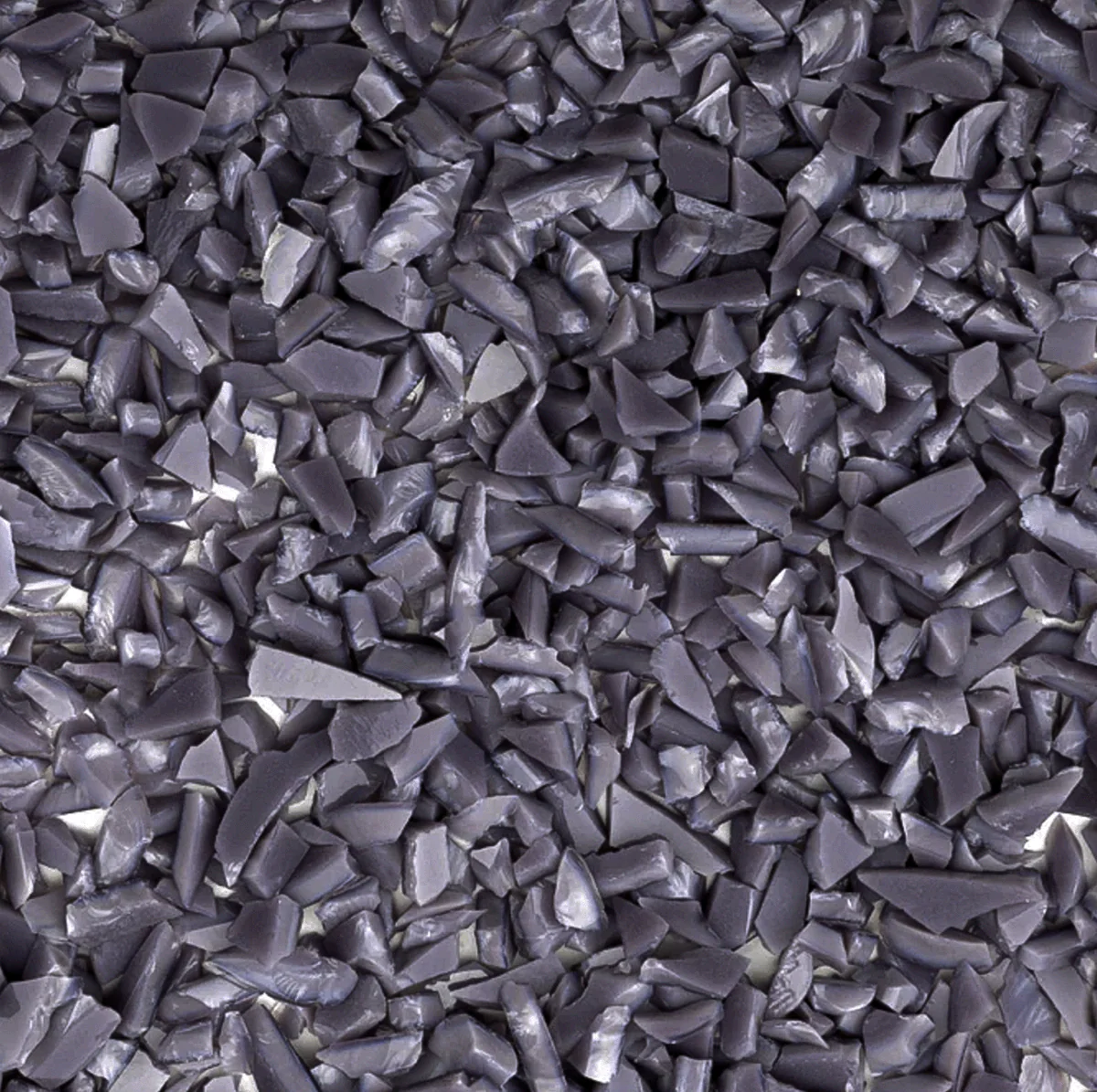 Lilac Opal Mosaic Glass Frit, 8.5 oz
