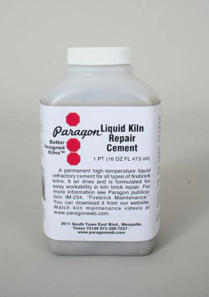 Liquid Kiln Repair Cement, 1 pt. bottle
