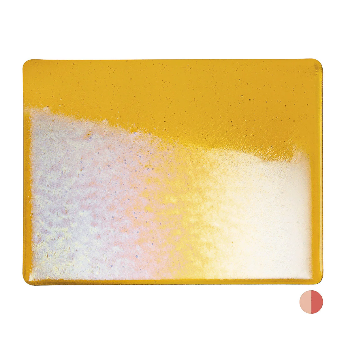 Marigold Yellow Iridescent Curious, 3 mm