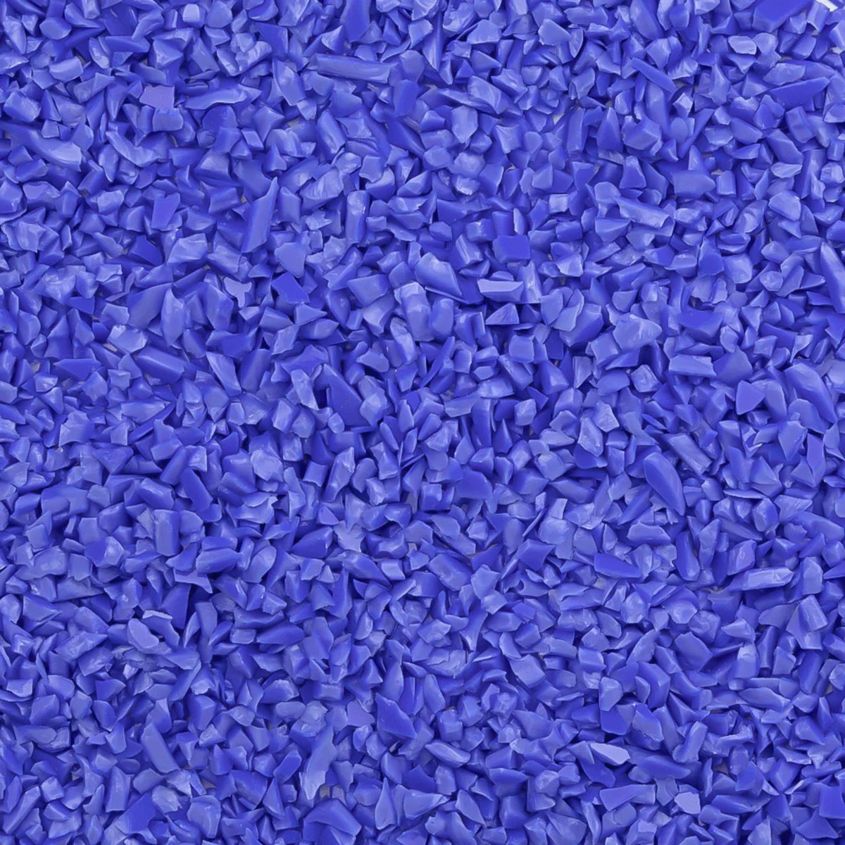 Medium Blue Opal Coarse Glass Frit,  8.5 oz