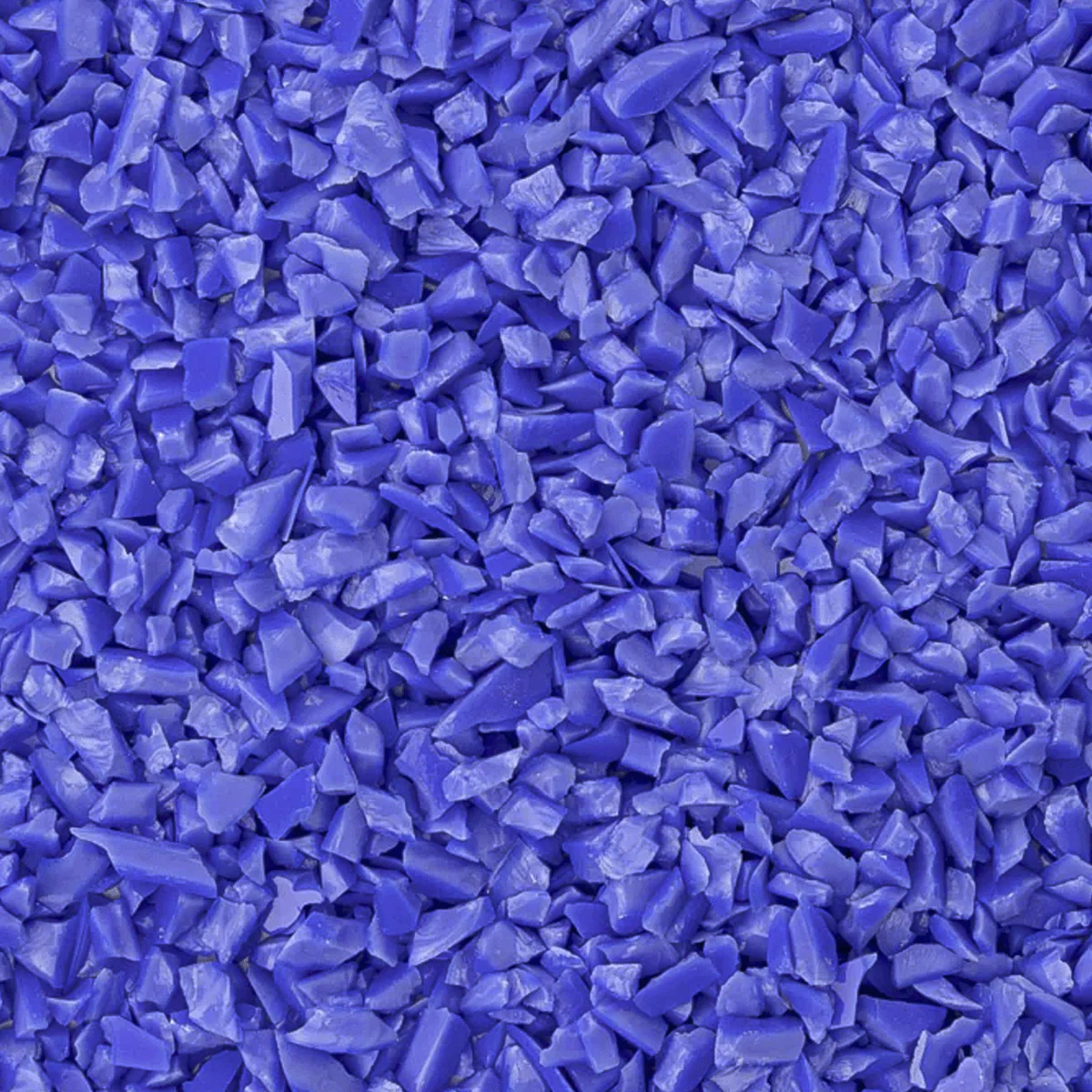 Medium Blue Opal Mosaic Glass Frit,  8.5 oz