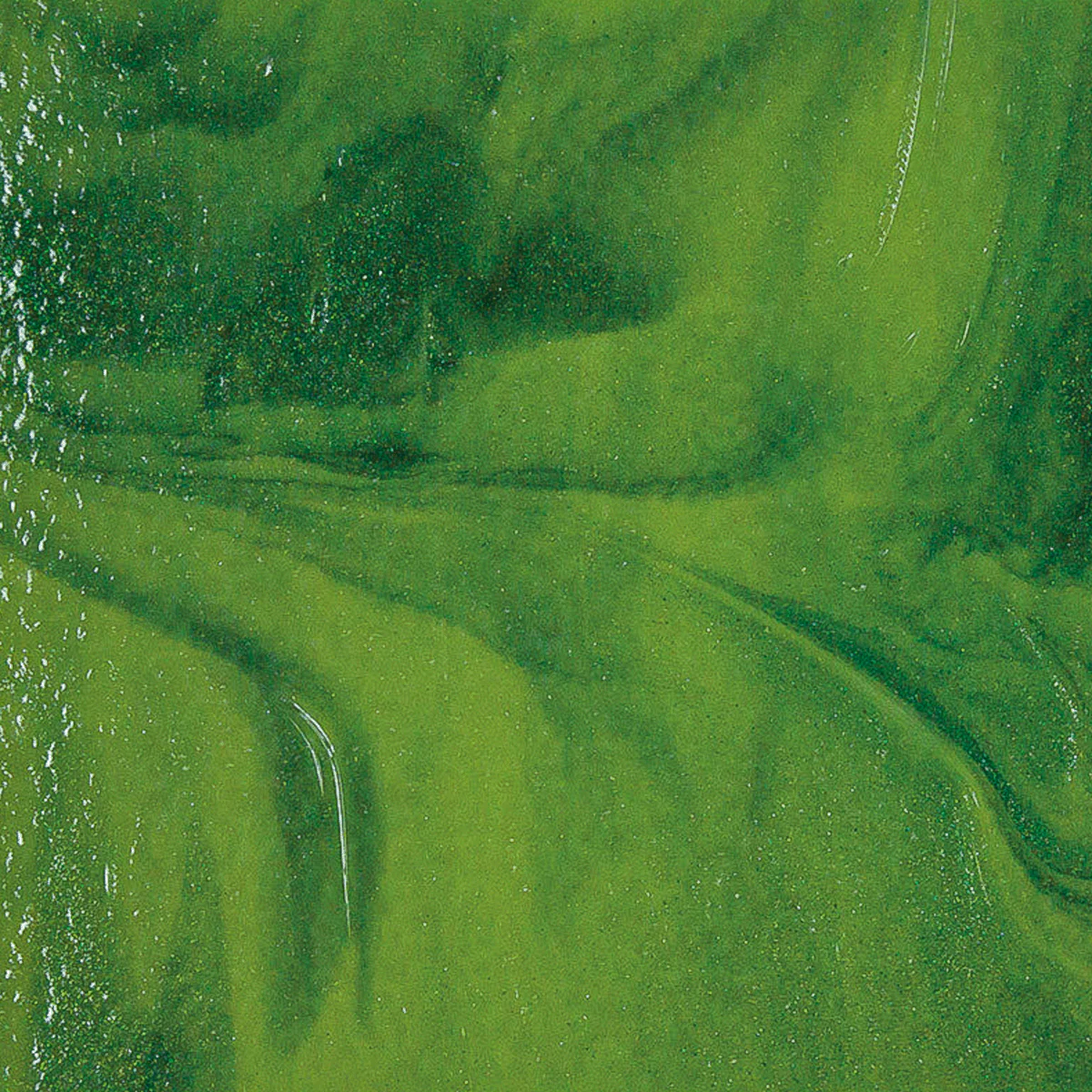 Olive Green Opal, Forest Green 2-Color Mix, 3 mm - Image 2