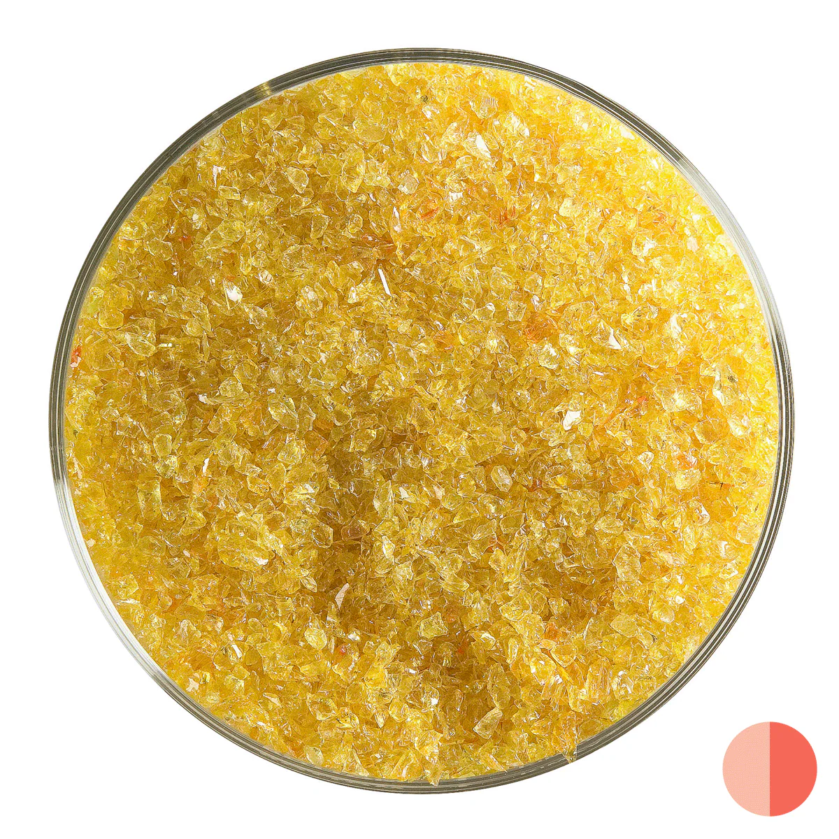Orange Transparent, Medium, 1 lb.