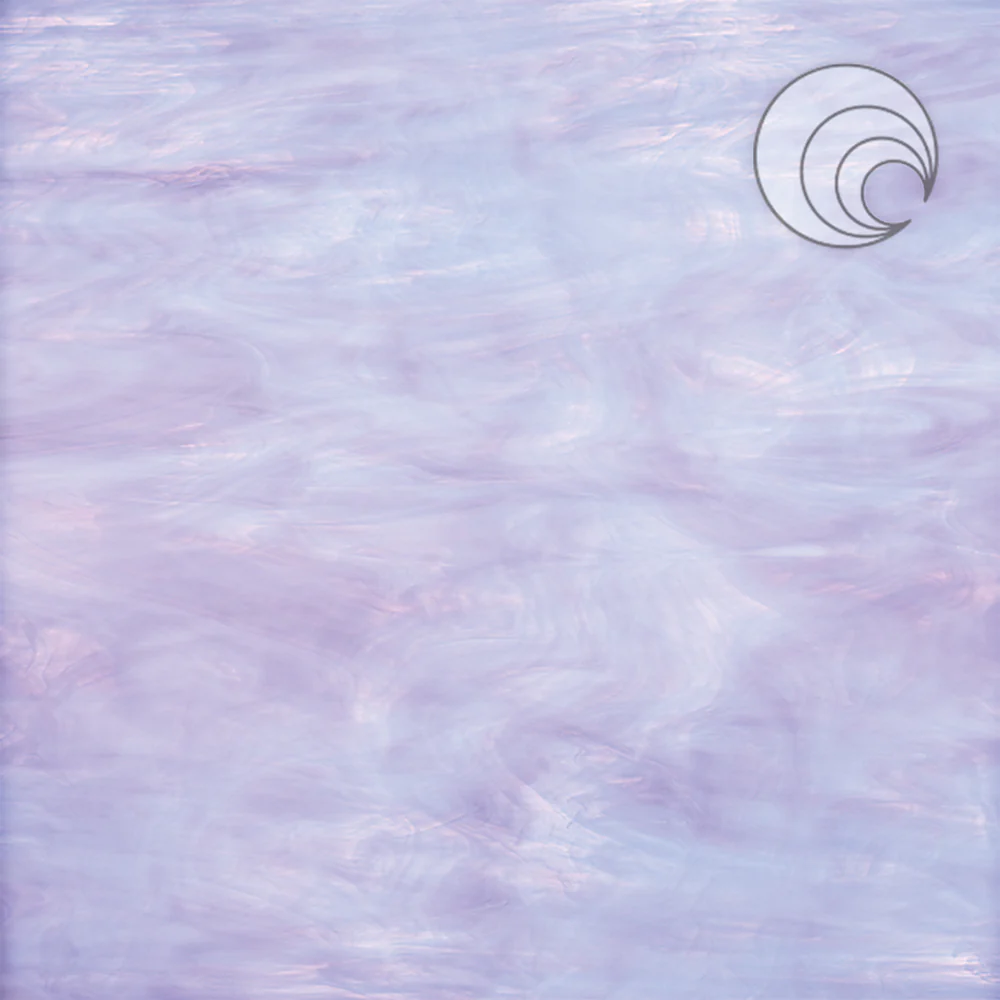 Pale Lavender/White