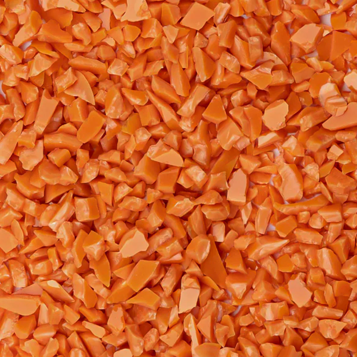 Persimmon Opal Mosaic Glass Frit, 8.5 oz