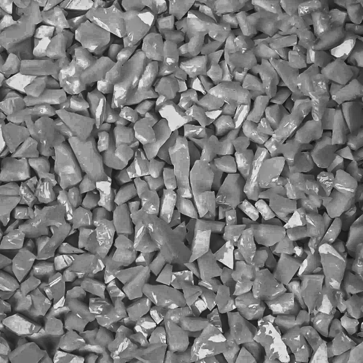 Pewter Opal Mosaic Glass Frit, 8.5 oz