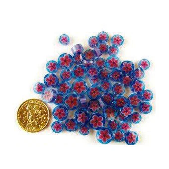 Pink Bellflower Millefiori - 96 COE