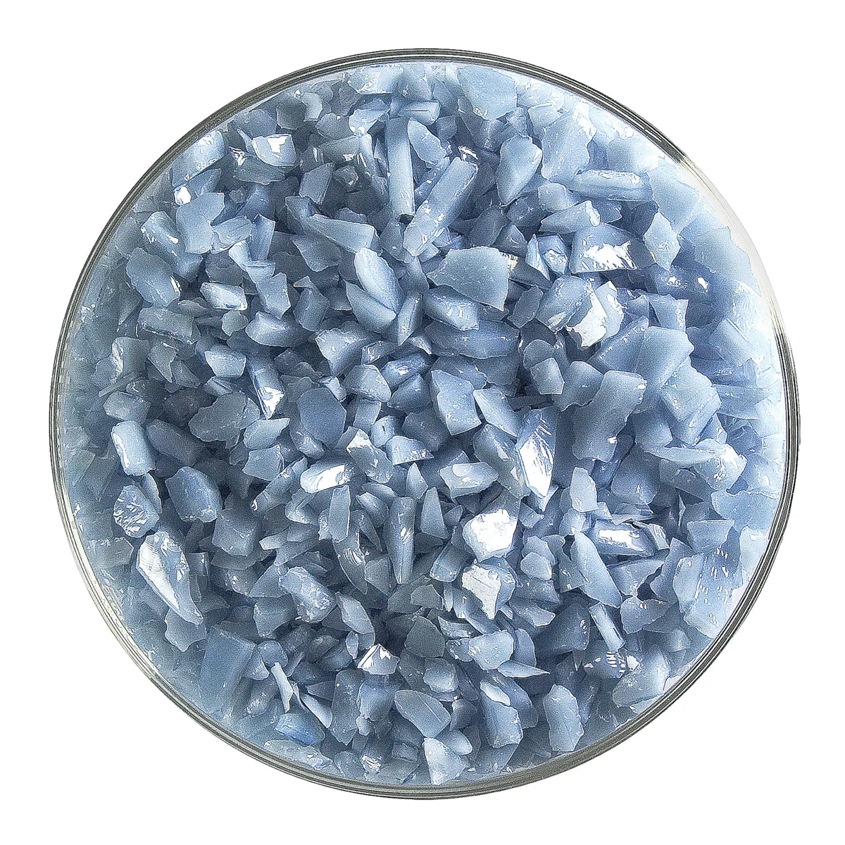 Powder Blue Opalescent, Coarse, 1 lb.