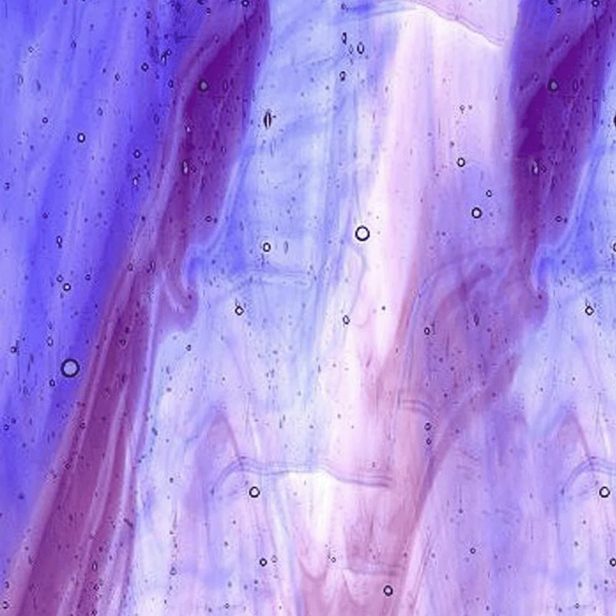 Purple (806), Blue (607), Clear