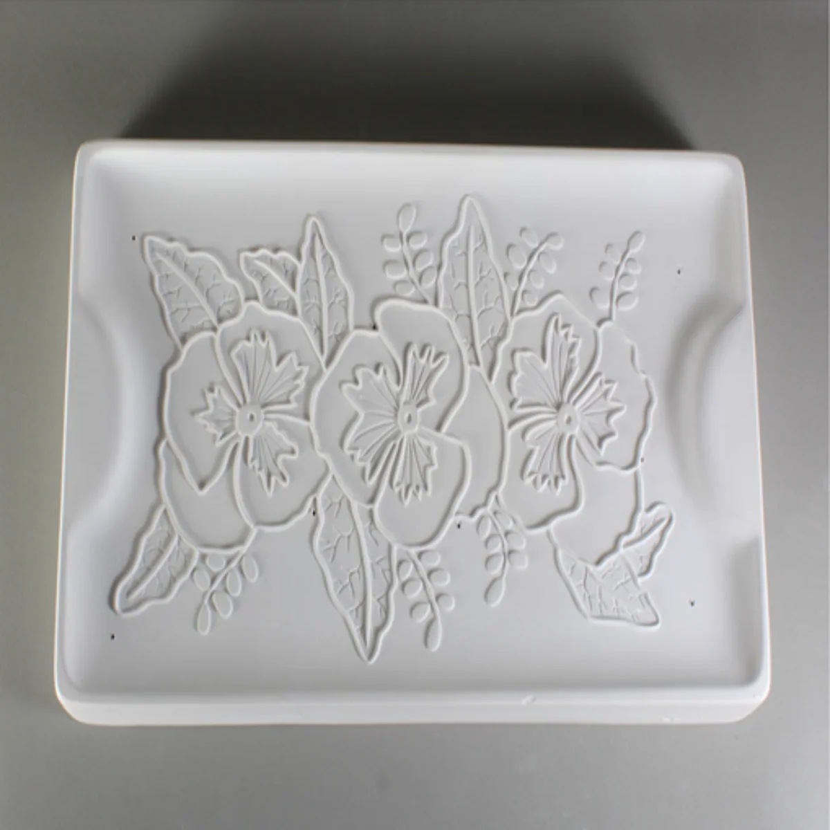RECTANGLE PANSY "ONE AND DONE" TRAY