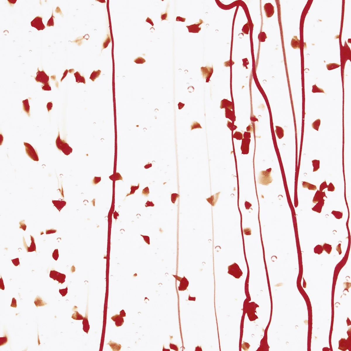 Red Frit, Red Streamers, 3 mm - Image 2
