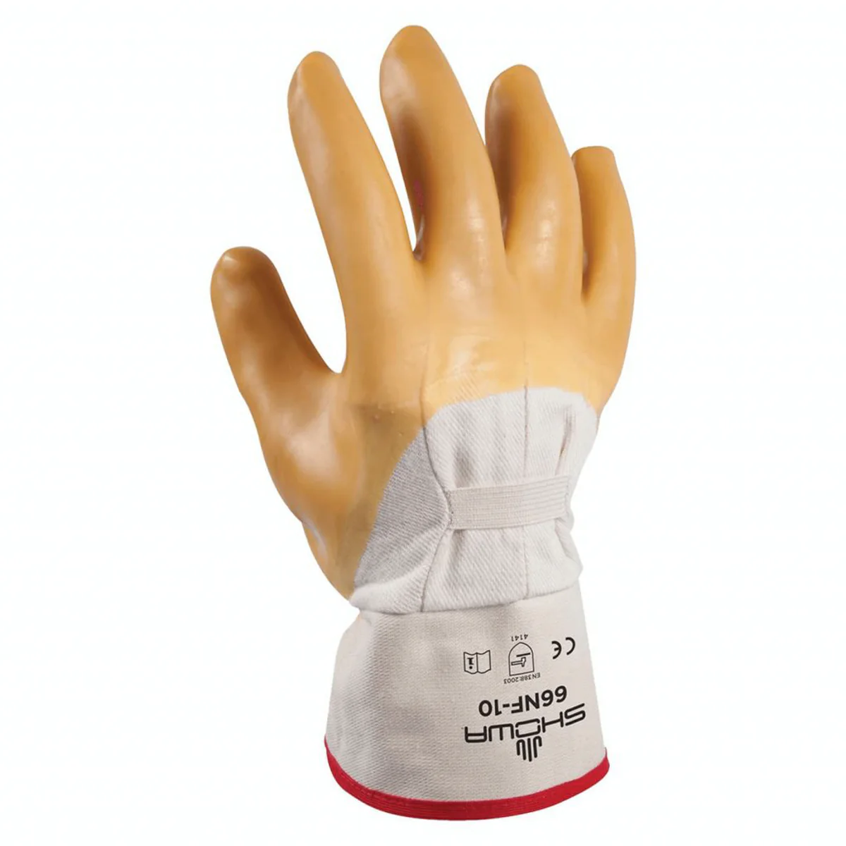 Rubber Palm Safety Glove