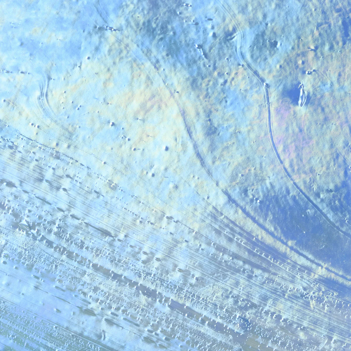 Sky Blue Iridescent