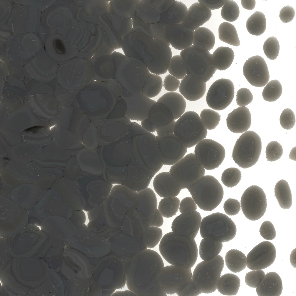 Slate Gray Opalescent, Coarse, 1 lb. - Image 2