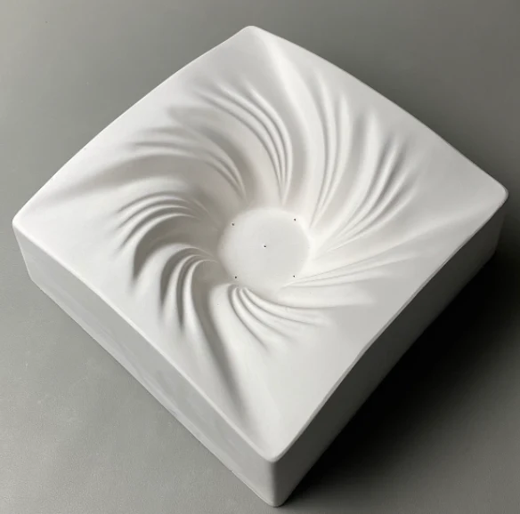 Square Cyclone Slump 8.5" x 8.5" x 3.5"t