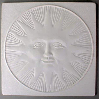 SUN TEXTURE MOLD 10” X 10”
