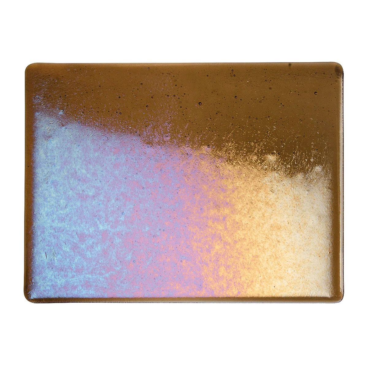 Tan Iridescent, 3 mm - 10" square