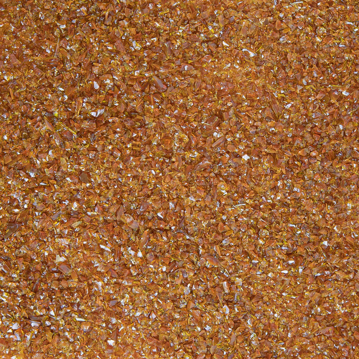 Terra Cotta Opal Medium Glass Frit, 8.5 oz