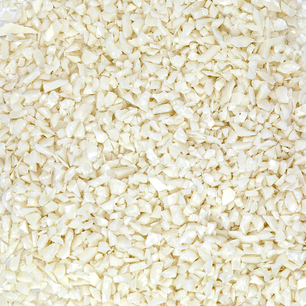 Vanilla Cream Opal Coarse Glass Frit, 8..5 oz