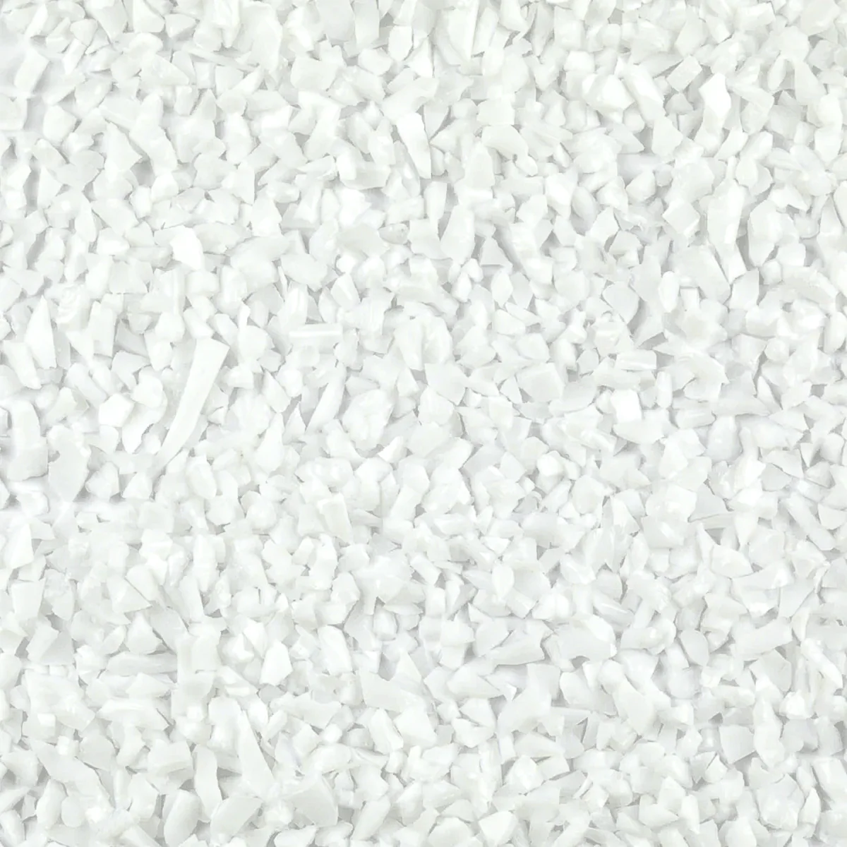 White Coarse Glass Frit, 8.5 oz