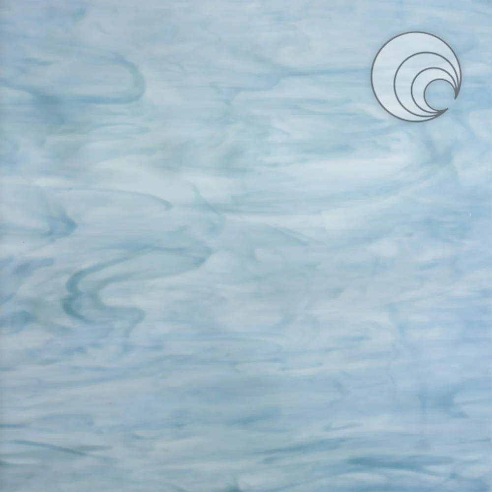 White/Colonial Blue - Fusible Range